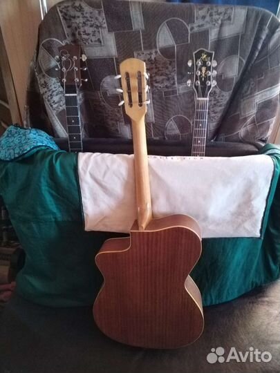 Акустическая гитара бу болгарская Кремона зорница