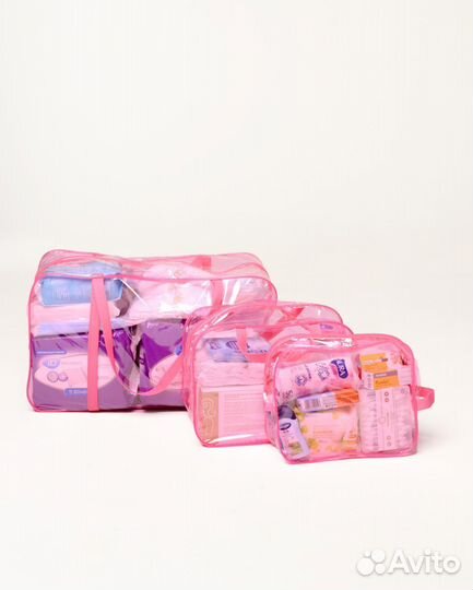 Сумка в роддом тонированная