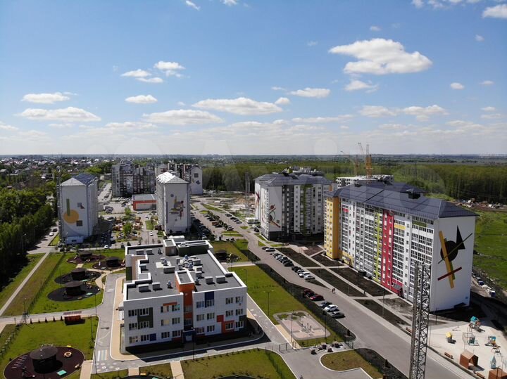 1-к. квартира, 40,9 м², 1/10 эт.