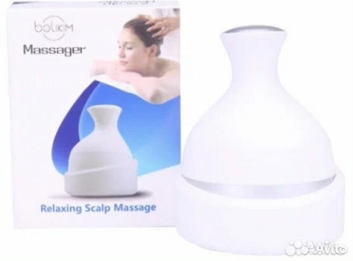 Массажер для головы аккумуляторный новый