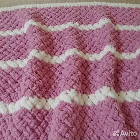 Плед детский плюшевый