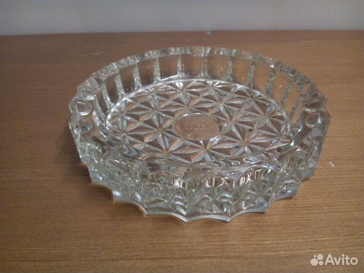 Хрустальная пепельницы 2 шт. СССР