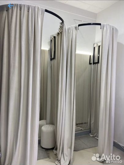 Штора для примерочной