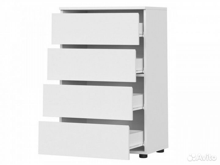 Комод белый 4 ящика аналог IKEA