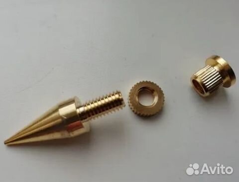 Комплект шипов М6 на 2 колонки (8 штук)