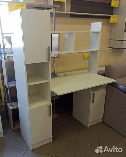 Компьтерный стол пкс-6 Белый