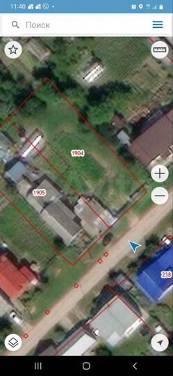 Участок 8,2 сот. (ИЖС)