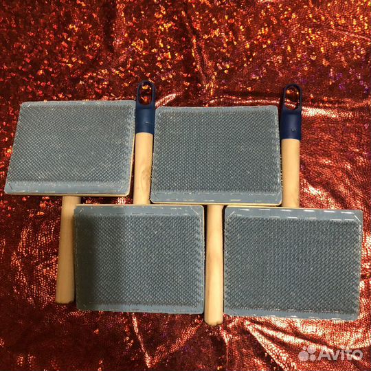 Чески (кардер ручной) для шерсти и пуха