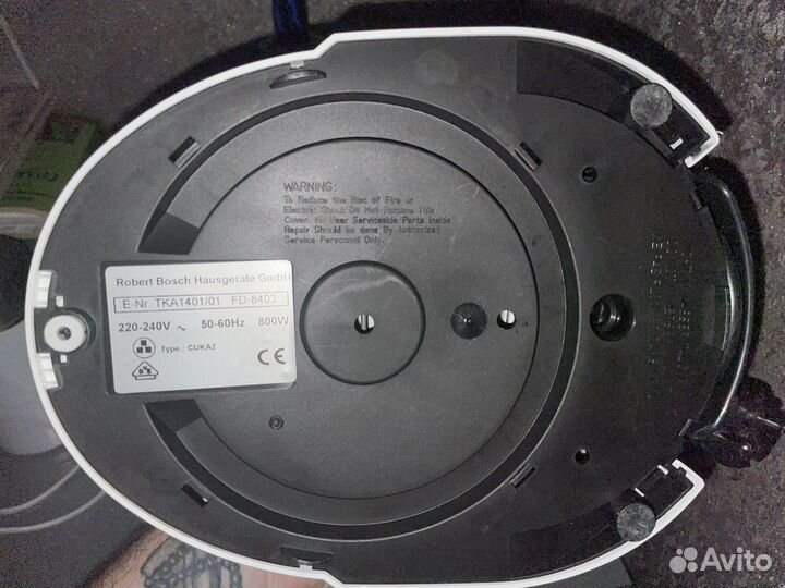 Кофеварка капельная Bosch TKA 1401