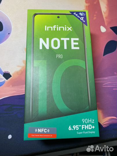 Infinix NOTE 10 Pro, 6/64 ГБ