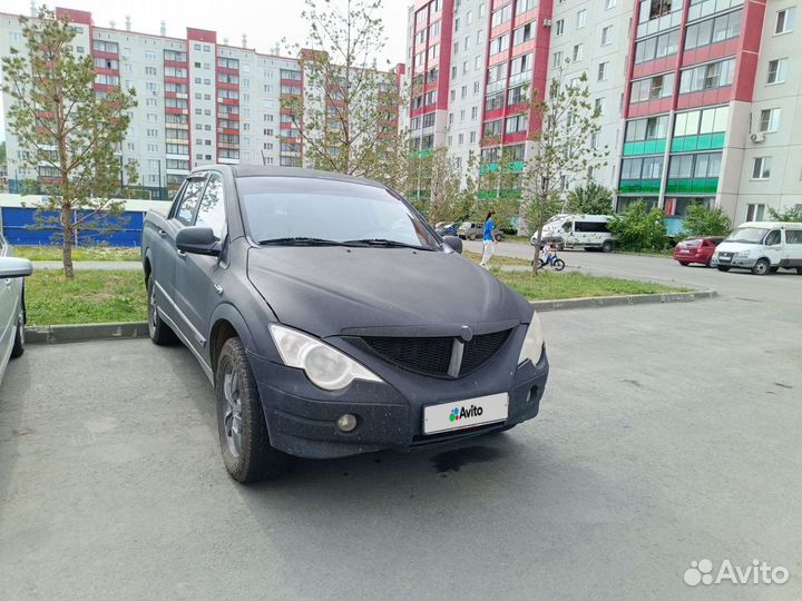 SsangYong Actyon Sports 2.0 AT, 2011, 187 000 км