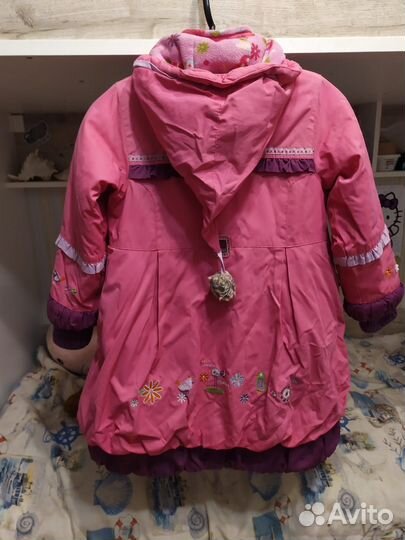 Зимнее пальто для девочки