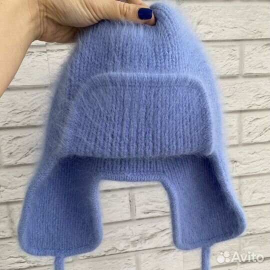 Шапка ушанка ручная работа