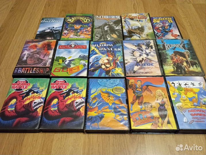 Катриджи для sega староделы