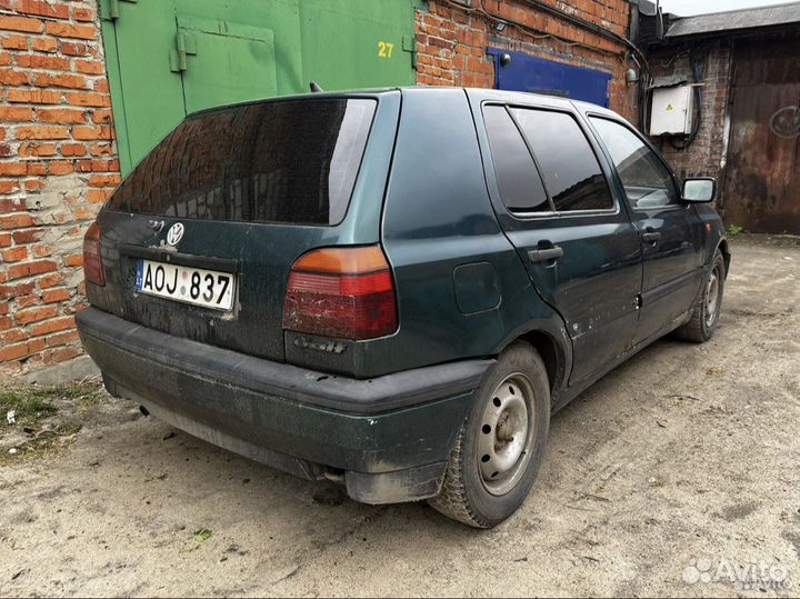 Гольф 3 разбор на запчасти