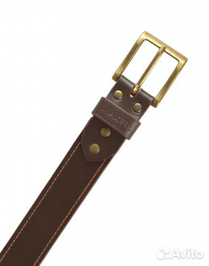 Ремень MaxFil AO-2879 40мм из натуральной кожи
