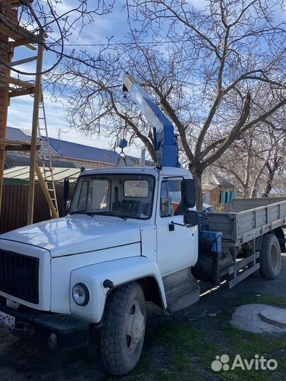 ГАЗ 3309 с КМУ, 2012