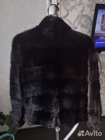 Шуба норковая автоледи 46 48 поперечка