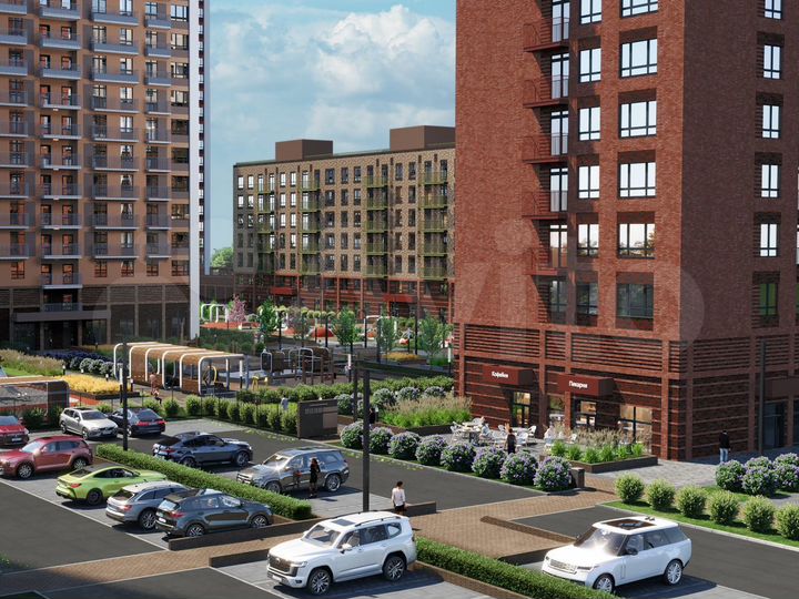 1-к. квартира, 40,8 м², 8/24 эт.