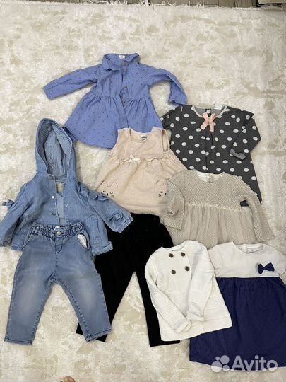 Вещи на девочку 80-86