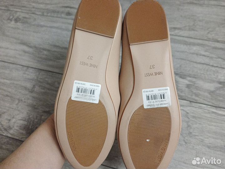 Балетки туфли новые nine west p.37 (23,5 см)