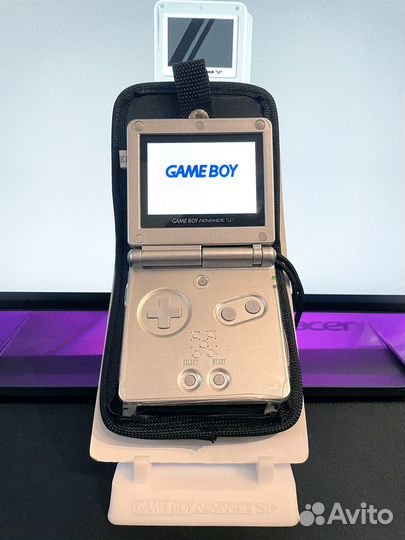 Nintendo Game Boy Advance SP AGS 101 Silver