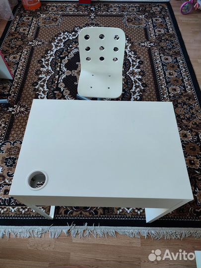 Детский стол и стул IKEA