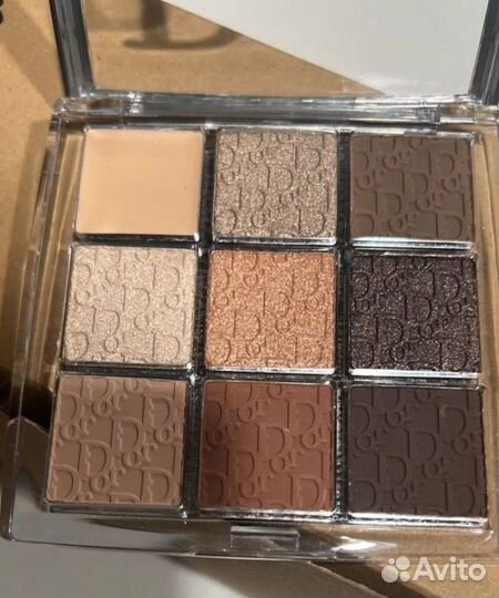 Тени dior backstage 001 и 002