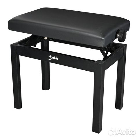 Банкетка для пианино регулируемая, черная купить в Москве | Хобби и ...