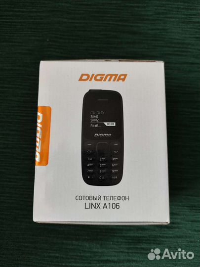 Digma Linx a106 black
