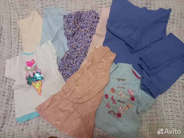 Одежда для девочки пакетом 5 лет