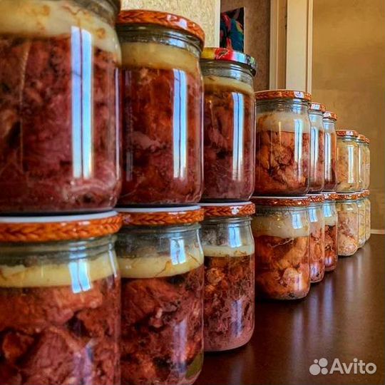 Тушенка домашняя 0,5 л