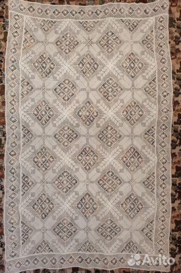 Скатерть вязанная крючком