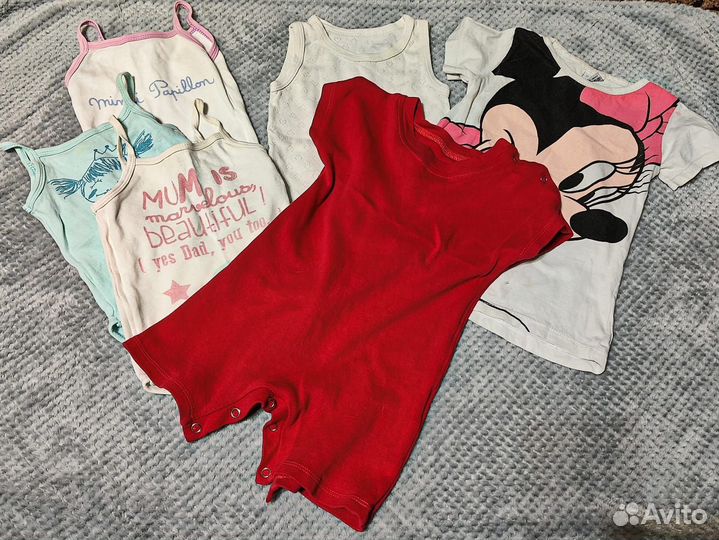 Пакет вещей для девочки 68-74