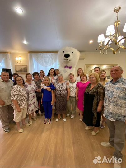 Поздравление от белого Мишки