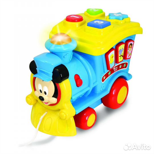 Игрушка-каталка Disney Паровозик Микки