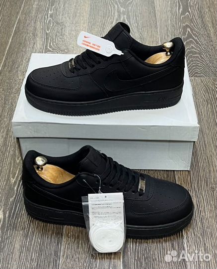 Кроссовки nike air force 1 черные