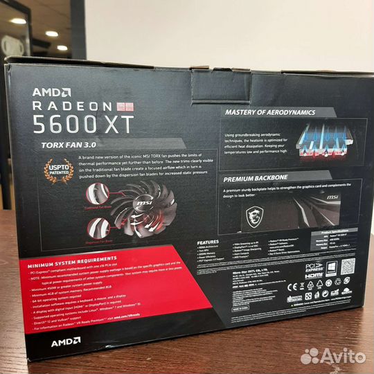Видеокарта Mis Gaming RX 5600 XT 6 Gb