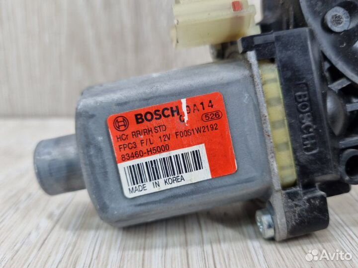 Мотор стеклоподъемника задний правый Hyundai