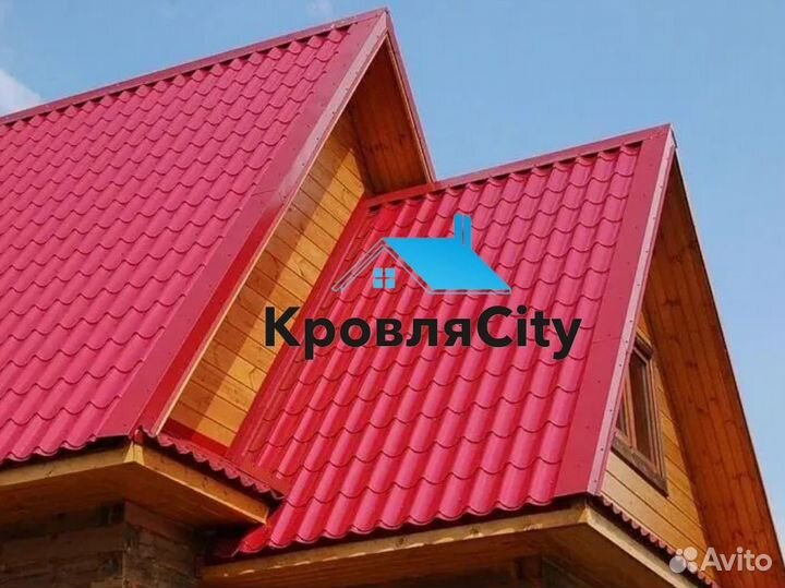 Металлочерепица монтеррей, каскад / кровля