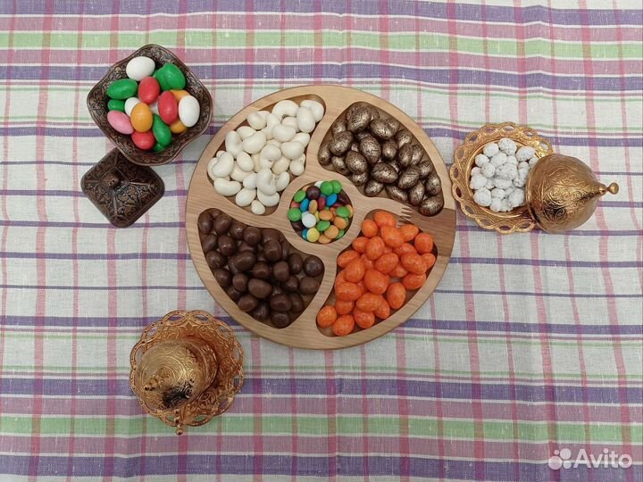 Менажница деревянная