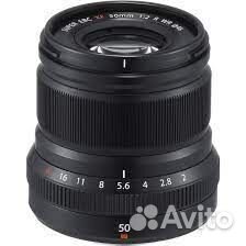 Fujifilm XF 50MM F2.0 R WR black (новый)