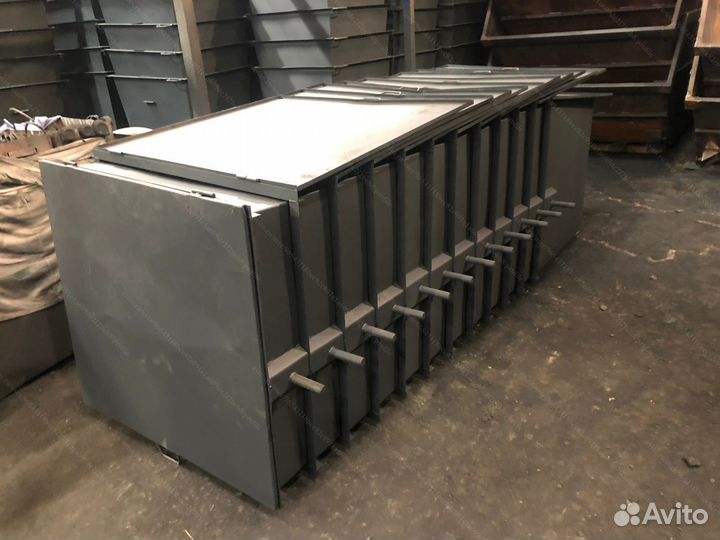 Евроконтейнер металлический 1,1 м3 Арт е10535