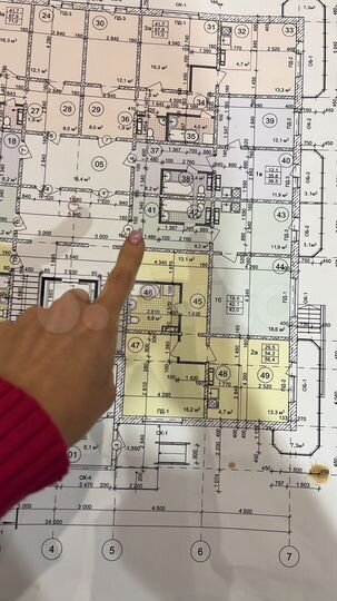 1-к. квартира, 42,7 м², 5/9 эт.