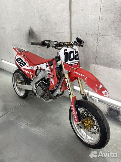 Honda crf450r supermoto