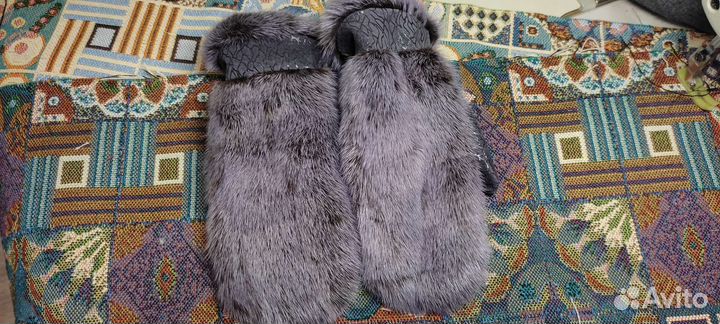 Варежки зимние детские