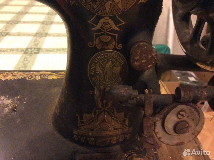 Швейная машинка Зингер 1906 г./ антиквариат