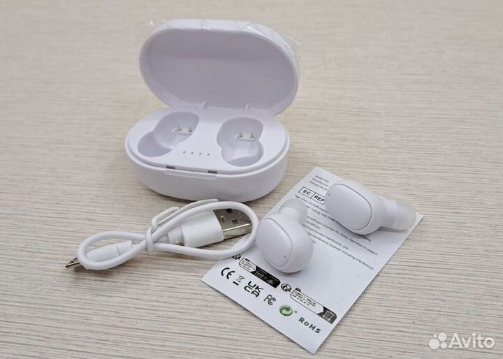 Беспроводные наушники новые