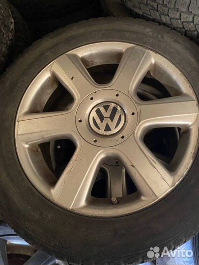 Оригинальные литые диски volkswagen r16