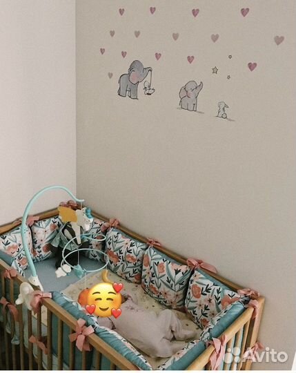 Детская кровать IKEA с матрасом